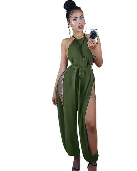 Women's Sexy Hollow Out Jumpsuit